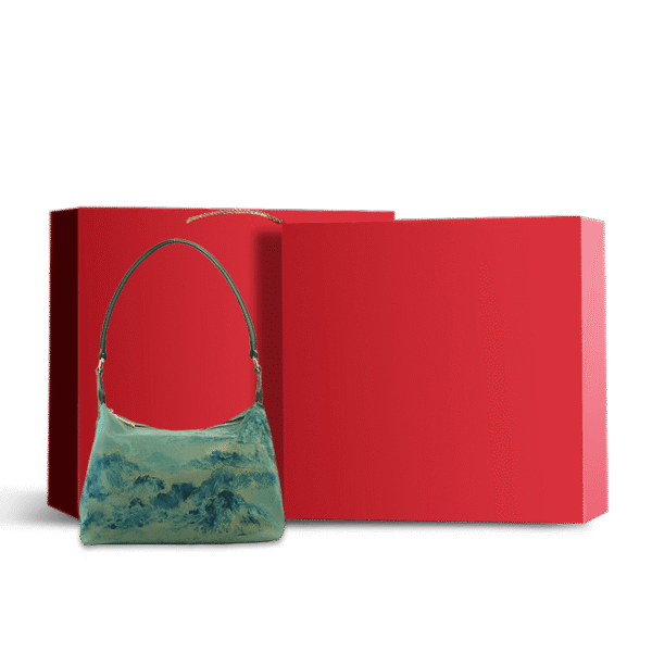 44_祥雲舎_シルク_桑_シルクヴィンテージ_ショルダーバッグ_YSY1002Q 44_Xiangyunsha_Silk_Mulberry_Silk_Vintage_Shoulder_Bag_YSY1002Q