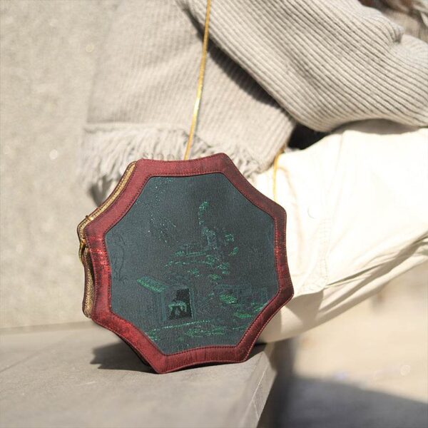 4_GD1205_Ultra-Light_Hexagonal_Eco-Friendly_Fabric_Vintage_Style_Crossbody_Bag_194g 4_GD1205_Ultra-Light_Hexagonal_Eco-Friendly_Fabric_Vintage_Style_Crossbody_Bag_194g