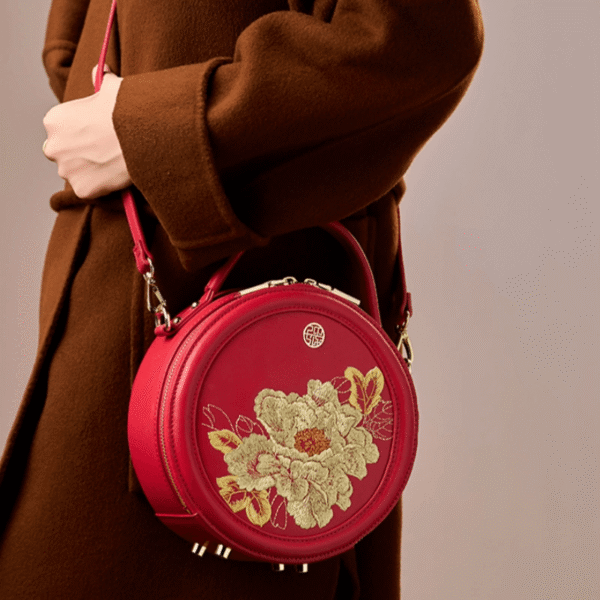 4d_Embroidery_Leather_Round_Handbag_High_Luxury_Royal_Gold_Peony_P110171 4d_Embroidery_Leather_Round_Handbag_High_Luxury_Royal_Gold_Peony_P110171