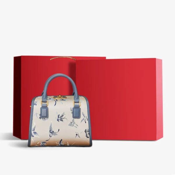 ブロケードジャカードシックボストンバッグバタフライデザインJD170615-1_17 BrocadeJacquardChicBostonBagButterflyDesignJD170615-1_17