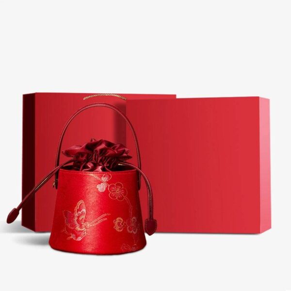 ブロケードジャカードシックバタフライバケットバッグJD170618_19 BrocadeJacquardChicButterflyBucketBagJD170618_19