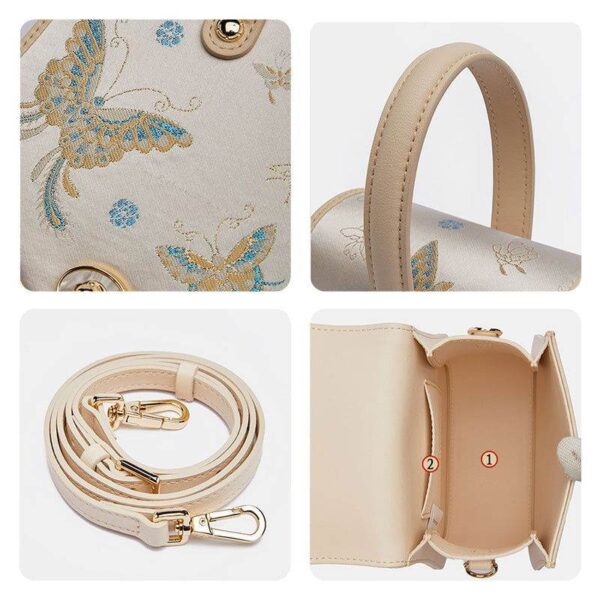 ブロケード_ジャカード_バタフライ_デザイナー_サドルバッグ_-_中文-2461392 Brocade_Jacquard_Butterfly_Designer_Saddle_Bag_-_SinoCultural-2461392