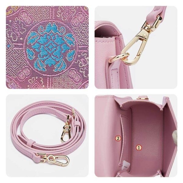 ブロケード_ジャカード_バタフライ_デザイナー_サドルバッグ_-_中文-2461550 Brocade_Jacquard_Butterfly_Designer_Saddle_Bag_-_SinoCultural-2461550