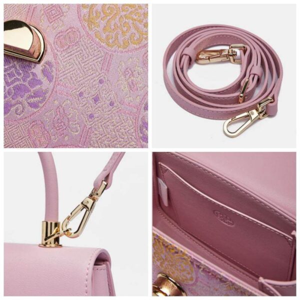 ブロケード_ジャカード_桑の実_シルク_絶妙_ハンドバッグ_-_中文-2463337 Brocade_Jacquard_Mulberry_Silk_Exquisite_Handbag_-_SinoCultural-2463337