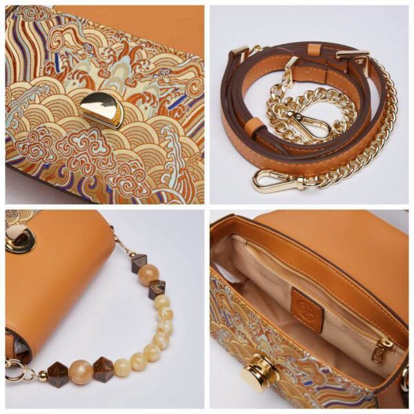 ブロケード_ジャカード_桑の実_シルク_絶妙_ハンドバッグ_-_中文-2463510 Brocade_Jacquard_Mulberry_Silk_Exquisite_Handbag_-_SinoCultural-2463510