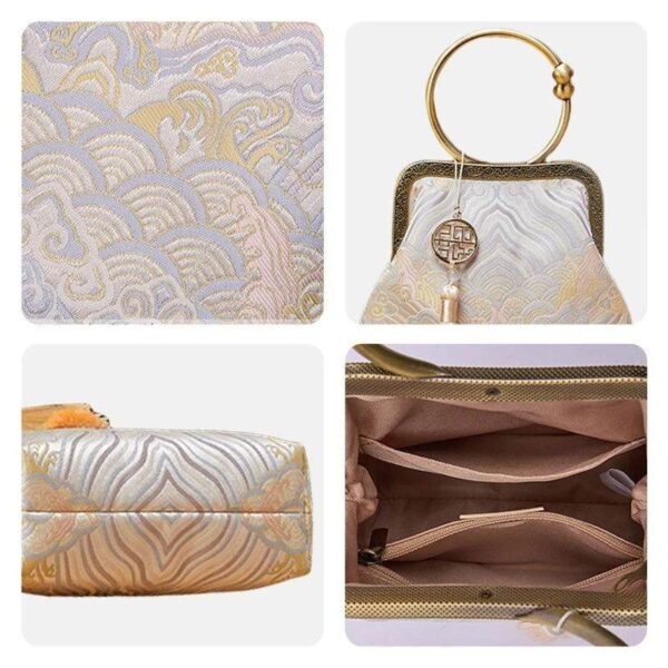 ブロケード_ジャカード_新作_中国風_キスロック_財布_中文2464248 Brocade_Jacquard_New_Chinese_Style_Kiss_Lock_Purse_-_SinoCultural-2464248