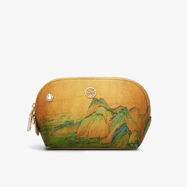 中国_古代_絵画_桑_シルク_クラッチバッグ_中文-2467247 Chinese_Ancient_Painting_Mulberry_Silk_Clutch_Bag_-_SinoCultural-2467247