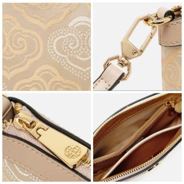 刺繍_レザー_クラッチバッグ_雲_中文-2472180 Embroidery_Leather_Clutch_Bag_Auspicious_Clouds_-_SinoCultural-2472180