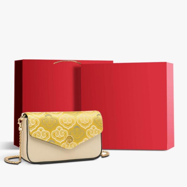 刺繍_レザー_フラップ_クラッチバッグ_吉祥雲_-_西濃文化-2473174 Embroidery_Leather_Flap_Clutch_Bag_Auspicious_Clouds_-_SinoCultural-2473174