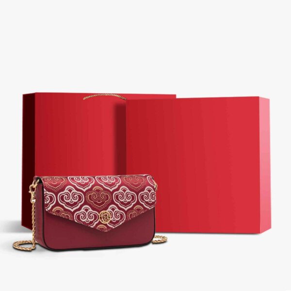 刺繍_レザー_フラップ_クラッチバッグ_吉祥雲_-_西濃文化-2473207 Embroidery_Leather_Flap_Clutch_Bag_Auspicious_Clouds_-_SinoCultural-2473207