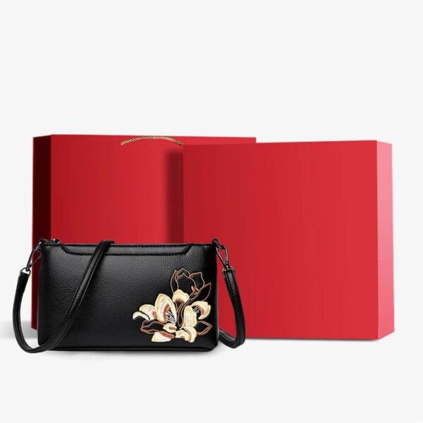 刺繍_レザー_ショルダー_クラッチバッグ_財布_蘭_-_中文2475368 Embroidery_Leather_Shoulder_Clutch_Wallet_Orchid_-_SinoCultural-2475368