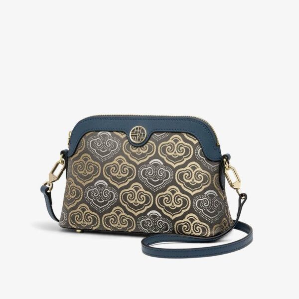 刺繍_レザー_ショルダー_シェル_バッグ_吉祥_雲_-_西濃文化-2475646 Embroidery_Leather_Shoulder_Shell_Bag_Auspicious_Clouds_-_SinoCultural-2475646