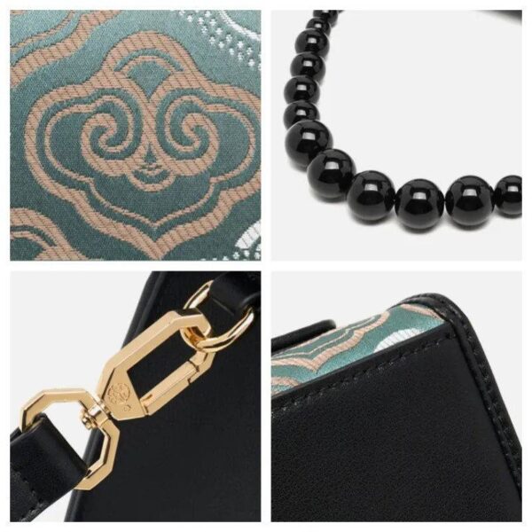 刺繍_レザー_シングル_ショルダーバッグ_アンダーアーム_雲_-_中文2475859 Embroidery_Leather_Single_Shoulder_Underarm_Bag_Auspicious_Cloud_-_SinoCultural-2475859