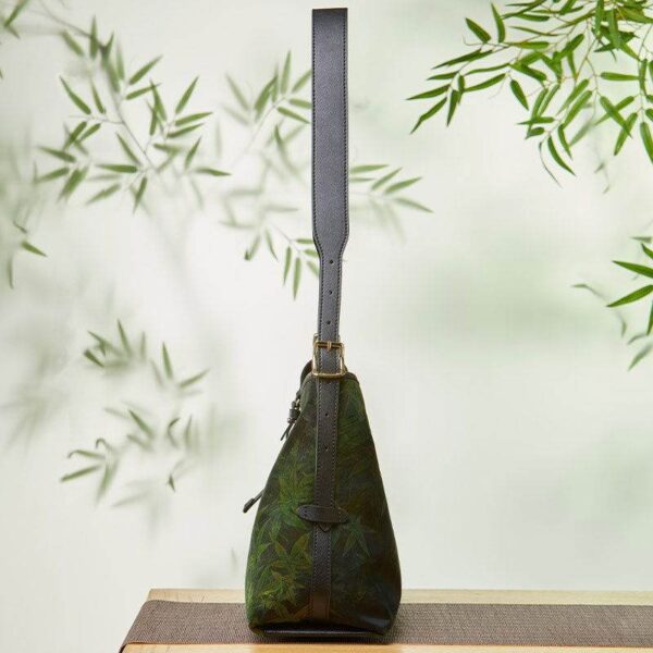 香り_雲_シルク_大容量_緑_トートバッグ_-_中文-2478953 Fragrant_Cloud_Silk_Large-Capacity_Green_Tote_Bag_-_SinoCultural-2478953