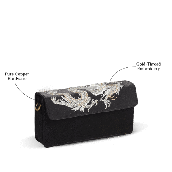 GD1207_GD1207_Ultra-Light_Clutch_Loong_Embroidery_Black_Bag_Recycled_Fabric_154g GD1207_GD1207_Ultra-Light_Clutch_Loong_Embroidery_Black_Bag_Recycled_Fabric_154g