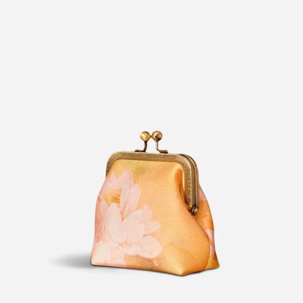 MulberrySilkRetroGoldMiniCoinPurseWalletLotusLD570602G_3 MulberrySilkRetroGoldMiniCoinPurseWalletLotusLD570602G_3