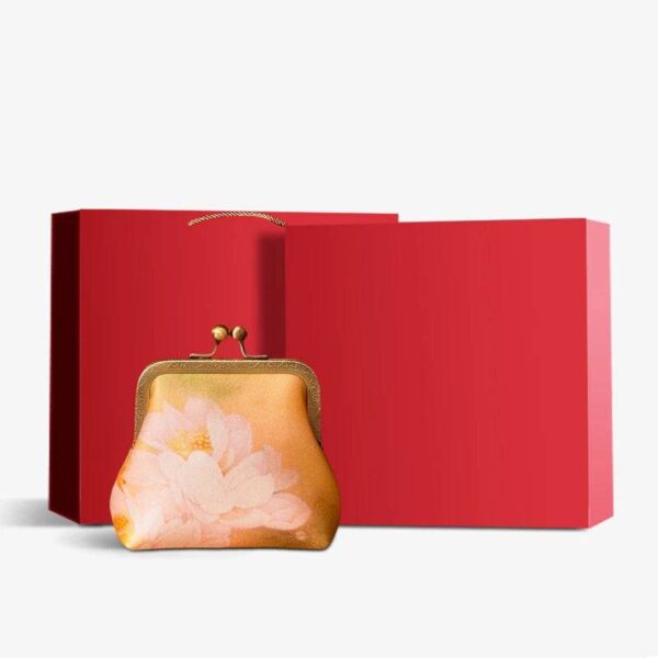 MulberrySilkRetroGoldMiniCoinPurseWalletLotusLD570602G_8 MulberrySilkRetroGoldMiniCoinPurseWalletLotusLD570602G_8