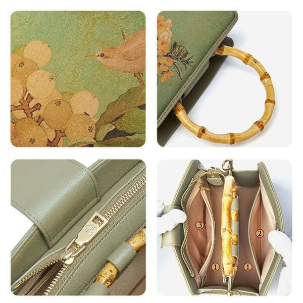 桑_シルク_バンブーハンドバッグ_スクエア_ハンドバッグ_-_SinoCultural-2481224 Mulberry_Silk_Bamboo_Handle_Square_Handbag_-_SinoCultural-2481224