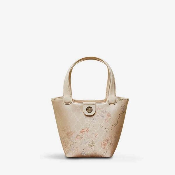 マルベリー_シルク_レザー_エクスクイジット_ジャカード_バスケットバッグ_-_SinoCultural-2481733 Mulberry_Silk_Leather_Exquisite_Jacquard_Basket_Bag_-_SinoCultural-2481733