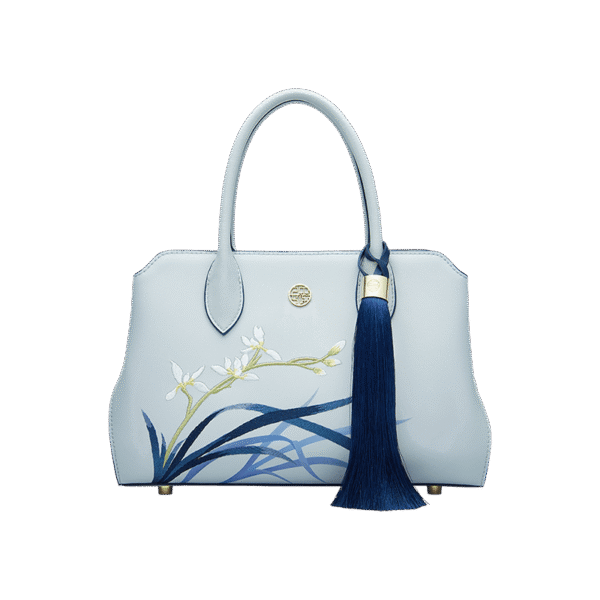 P120609-Chinese_Embroidery_Leather_Crossbody_Tote_Bag_Blue_Orchid_Handbag