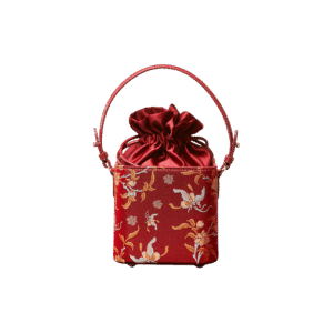 Song Brocade New Chinese Style Cube Bucket Bag