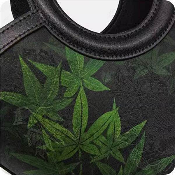 歌_ブロケード_黒_楓_葉_バスケット_バッグ_-_中国文化-2482961 Song_Brocade_Black_Maple_Leaves_Basket_Bag_-_SinoCultural-2482961