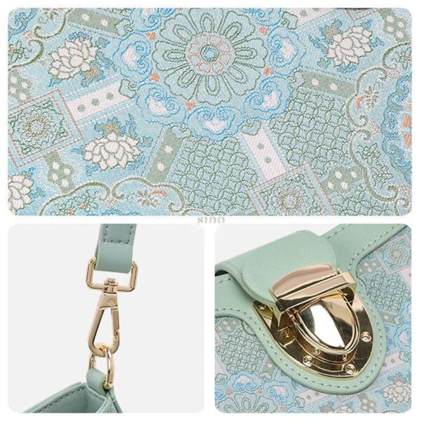 ソング_ブロケード_レザー_グリーン_ショルダーバッグ_バダユン_パターン_FJ270038-2_18 Song_Brocade_Leather_Green_Shoulder_Bag_Badayun_Pattern_FJ270038-2_18