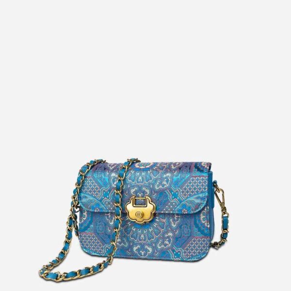 曲_ブロケード_レザー_高級_クラッチバッグ_W2144-3_3 Song_Brocade_Leather_Luxurious_Clutch_Handbag_W2144-3_3