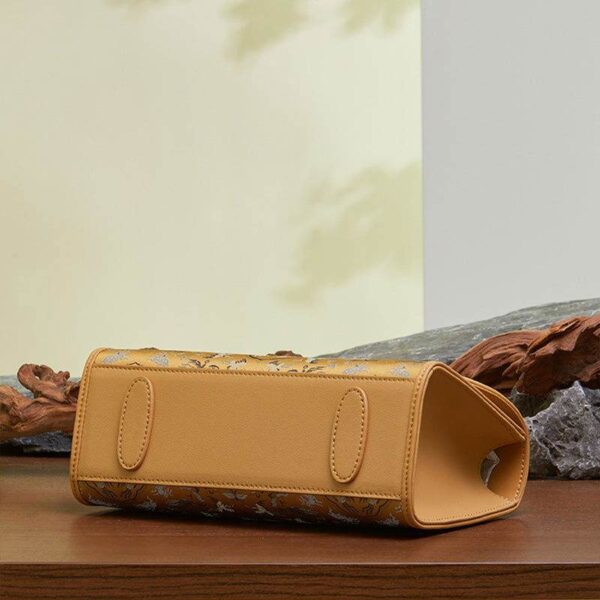 宋_ブロケード_絹_竹_ハンドバッグ_中文2483729 Song_Brocade_Silk_Bamboo_Handle_Handabag_-_SinoCultural-2483729