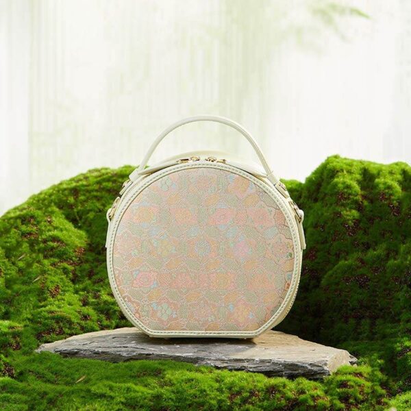 宋_ブロケード_シルク_ヴィンテージ_ラウンドバッグ_-_中文-2483879 Song_Brocade_Silk_Vintage_Round_Bag_-_SinoCultural-2483879