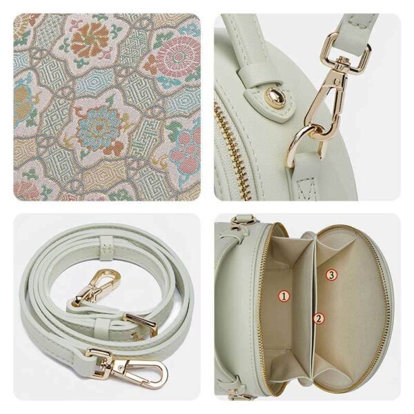 宋_ブロケード_シルク_ヴィンテージ_ラウンドバッグ_-_中文-2483889 Song_Brocade_Silk_Vintage_Round_Bag_-_SinoCultural-2483889