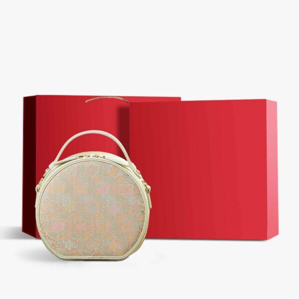宋_ブロケード_シルク_ヴィンテージ_ラウンドバッグ_中文2483891 Song_Brocade_Silk_Vintage_Round_Bag_-_SinoCultural-2483891