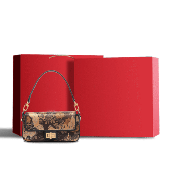 襄雲社_シルク_ヴィンテージ_鶴柄_ショルダーバッグ_YS120648_-13 Xiangyunsha_Silk_Vintage_Crane_Print_Shoulder_Bag_YS120648_-13