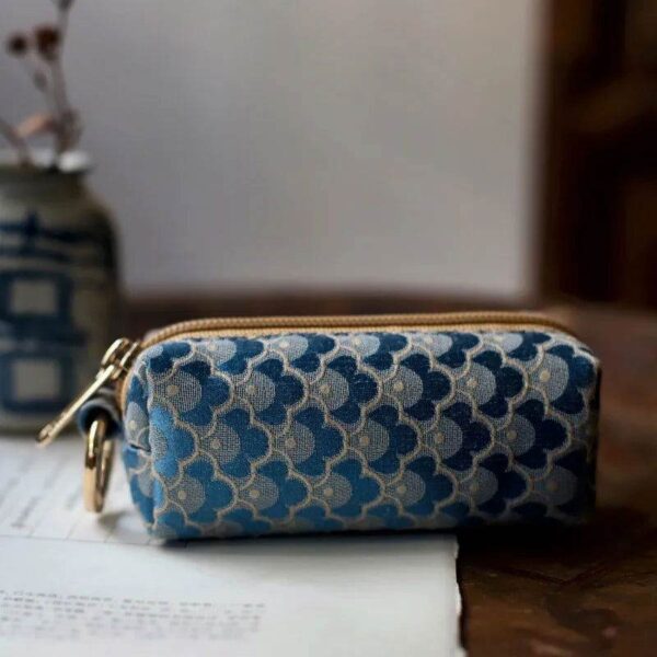 ユンジン_ファブリック_コイン&キーホルダー_ミニ_ポーチ_財布_-_中文-2484210 Yunjin_Fabric_Coin_and_Key_Holder_Mini_Pouch_Wallet_-_SinoCultural-2484210