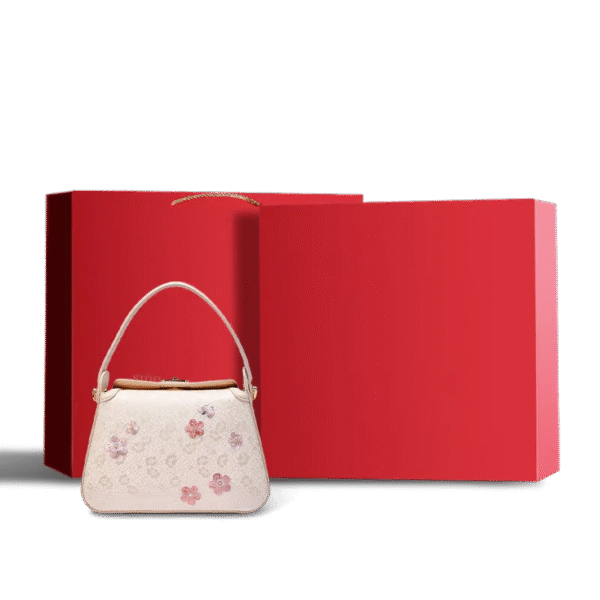 bing-lie-mei-silk-handbag-red-gift-box bing-lie-mei-silk-handbag-red-gift-box