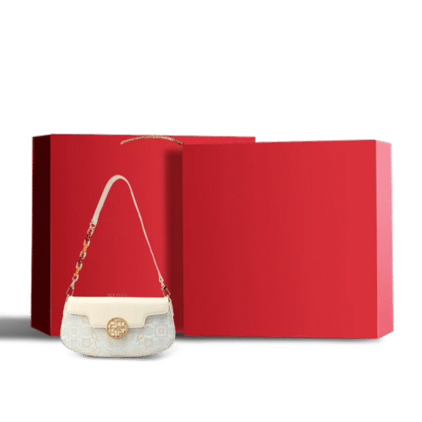 八角-鰐口-赤-ギフトボックス包装 octagonal-brocade-bag-red-gift-box-packaging