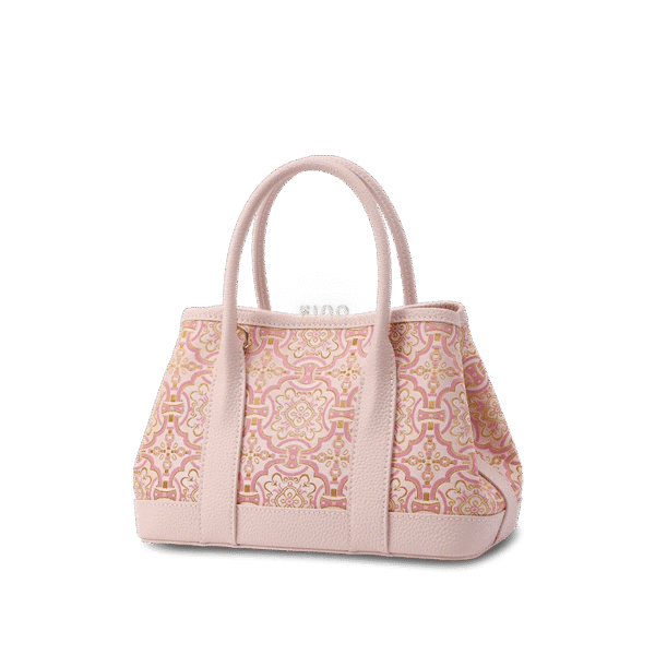 song-brocade-pink-dingsheng-crossbody-bag-diagonal-view song-brocade-pink-dingsheng-crossbody-bag-diagonal-view