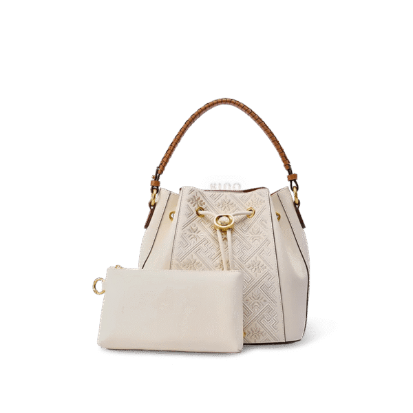 wanj-pattern-embroidered-leather-convertible-backpack-tote-front-view