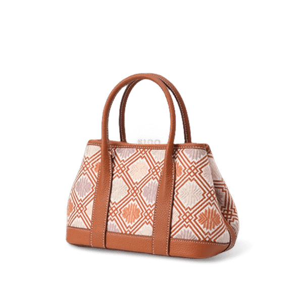 張苞菊クロスボディバッグ-サイドビュー zhuang-brocade-chrysanthemum-crossbody-bag-side-view